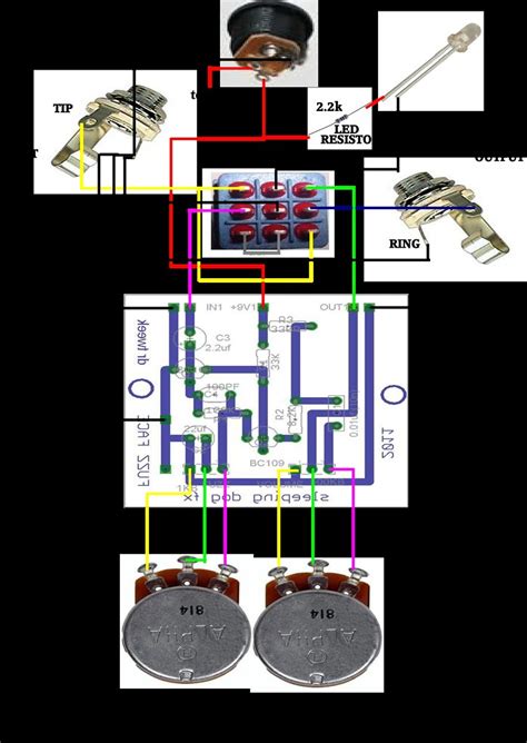 No Fuzz Face Wiring Diagram Led