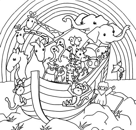 Noah Ark Printable