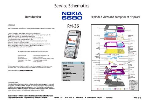 Nokia 7020a 2 Service Manual Schematics Free