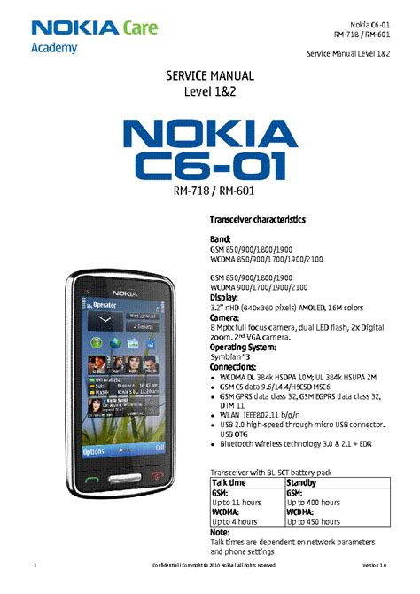 Nokia Manual C6 Epubpdf