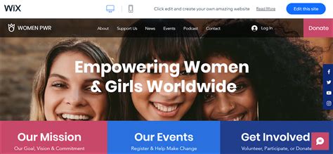 Nonprofit Website Template