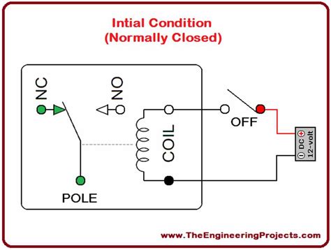 Normally Closed Relay Wiring Diagram