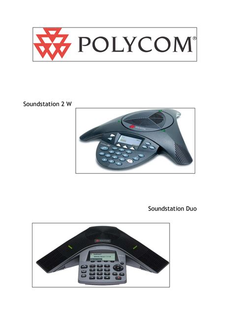 Nortel Polycom Soundstation 2 Manual