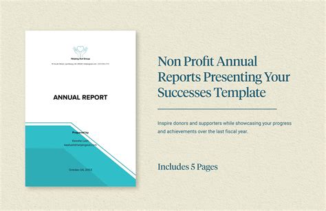 Not For Profit Annual Report Template
