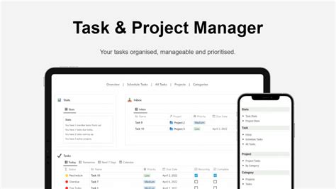 Notion Project Management Template
