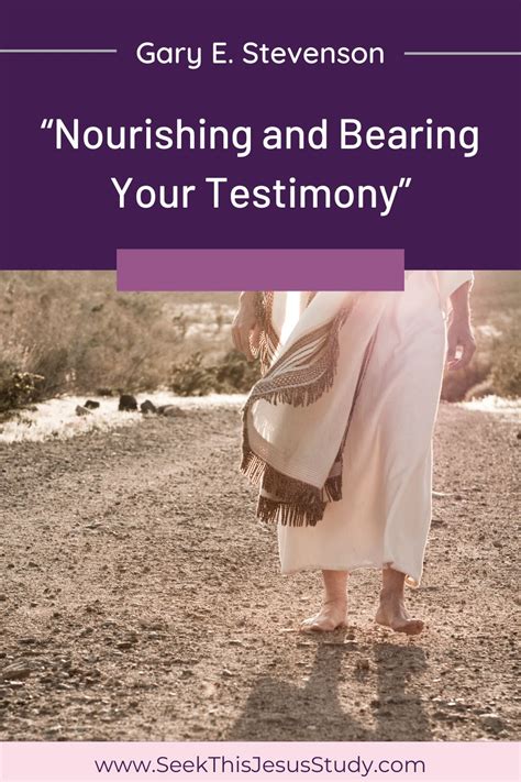 Nourishing and Bearing Your Testimony: A Journey of Empowerment and Inspiration