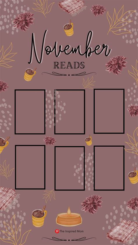 November Reading Template