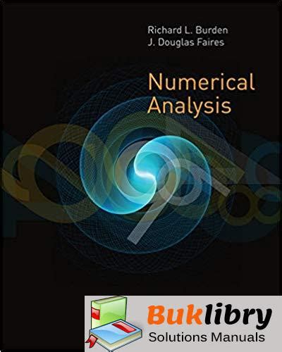 Numerical Analysis Burden 8th Edition Solution Manual