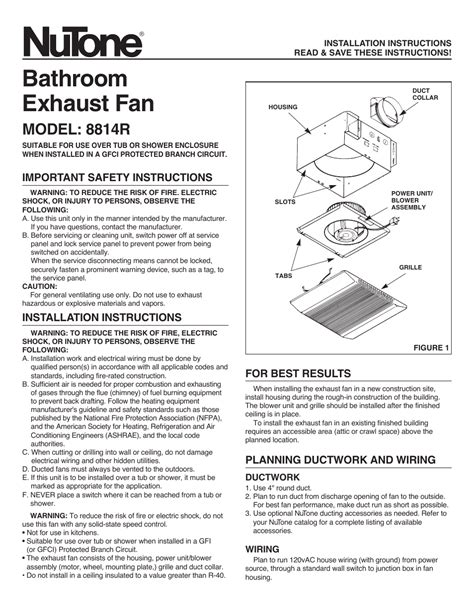 Nutone 763rln Wiring Diagram