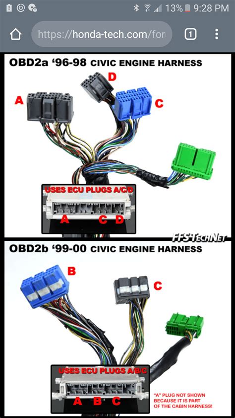 Obd2 Integra Engine Wiring Diagram