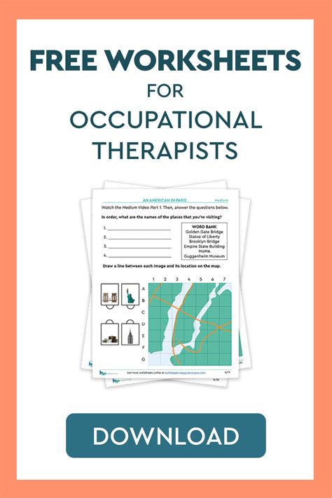 Occupational Therapy Printables