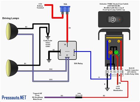 Off Road Lights With A Relay Switch Wiring Diagram