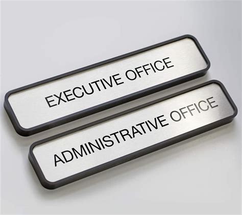Office Name Plates For Wall Printable