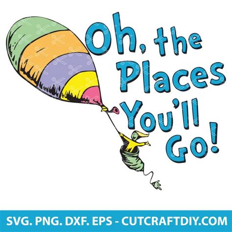 Oh The Places Youll Go Template