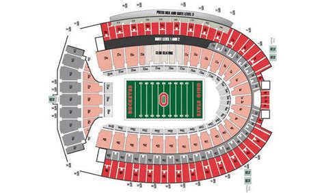 Ohio State Horseshoe Seating Chart
