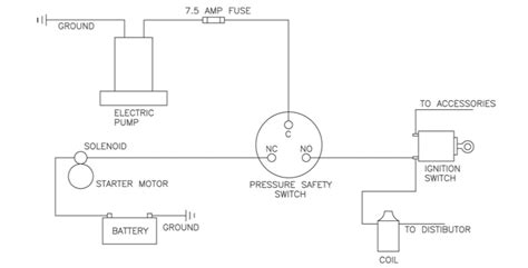 Oil Pressure Safety Switch Wiring Diagram