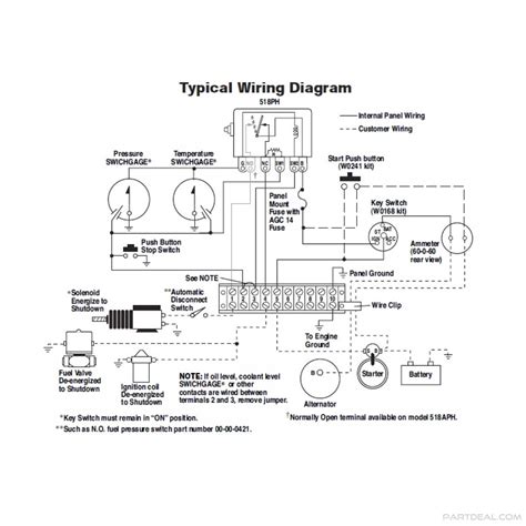 Oil Pressure Shut Off Switch Wiring Diagram