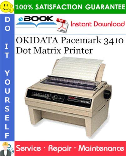 Okidata Pacemark 3410 Dot Matrix Printer Service Repair Manual