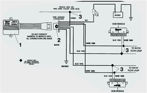 Old Style Western Plow Controller Wiring Diagram