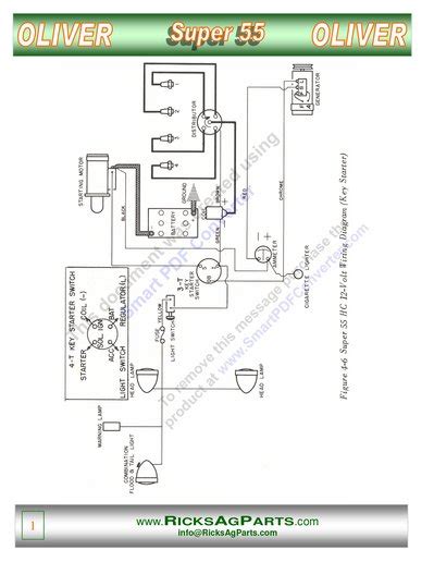 Oliver Super 55 Wiring Diagram