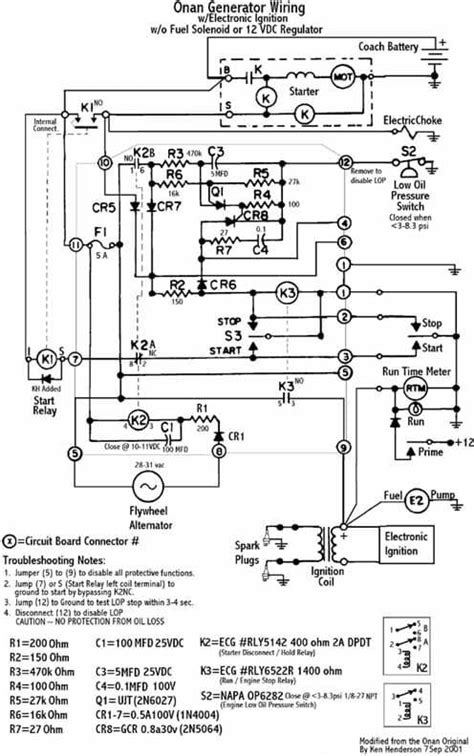 Onan 4000 Rv Generator Wiring Diagram