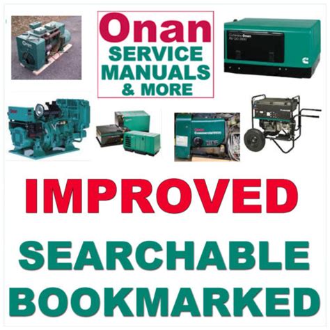 Onan Es Generator Controls Service Manual Parts Manuals