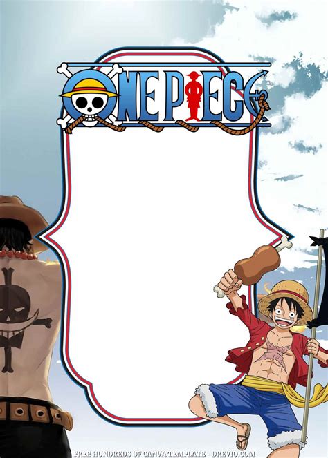 One Piece Template Canva