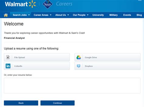 One Walmart Career Portal