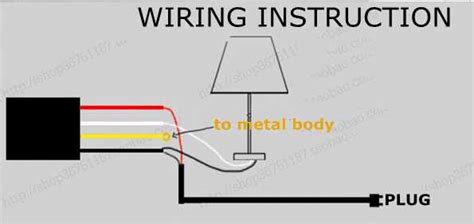 One Way Touch Lamp Switch Wiring Diagram