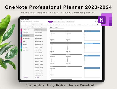 Onenote Planner Templates