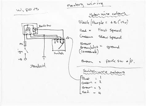 Ongaro Wiper Motor Wiring Diagram