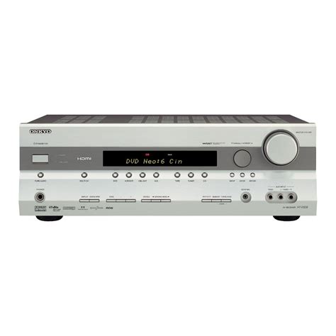 Onkyo Ht R508 Av Receiver Service Manual Download