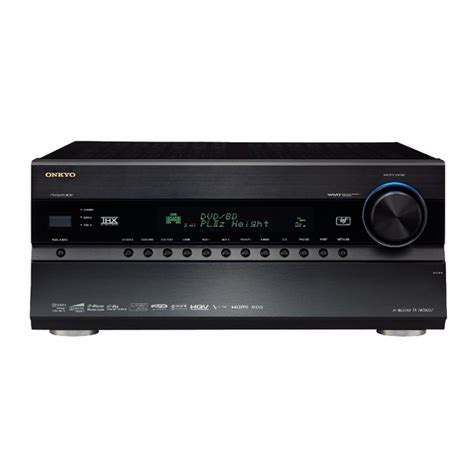 Onkyo Tx Nr5007 B S Av Receiver Service Manual Download