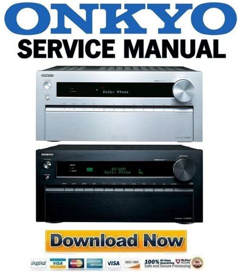 Onkyo Tx Nr838 Service Manual And Repair Guide