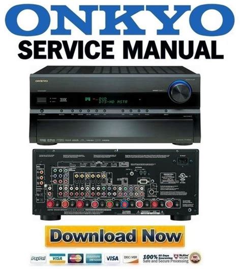 Onkyo Tx Sr806 Sa806 Service Manual And Repair Guide