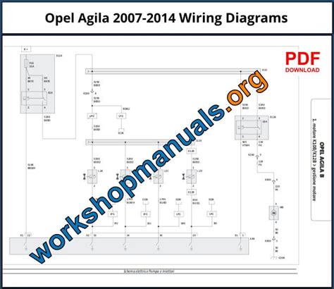 Opel Agila Wiring Diagram