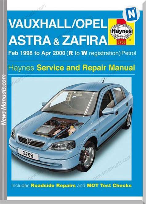 Opel Astra G Repair Manual