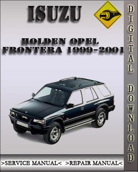 Opel Frontera 2000 Factory Service Repair Manual