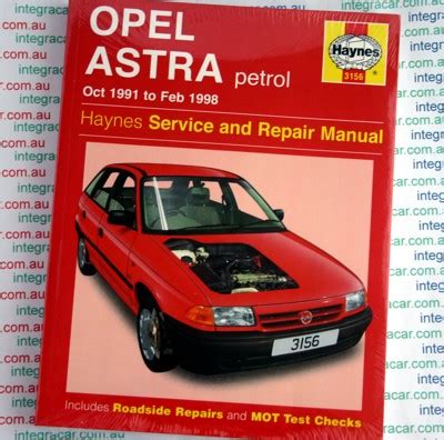 Opel Vauxhall Astra 1986 1991 Service Repair Manual