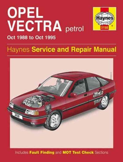 Opel Vauxhall Vectra B 1995 Service Manual Repair Manual