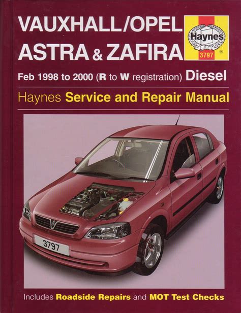 Opel Vauxhall Zafira 1998 2000 Service Repair Manual