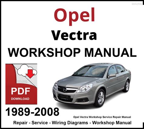 Opel Vectra 20i Service And Repair Manual