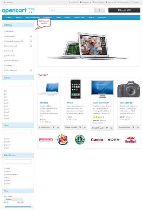 Opencart Catalog Is Below Menu Instead Of Beside
