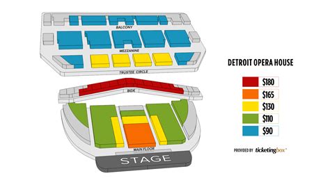 Opera House Detroit Seating Chart