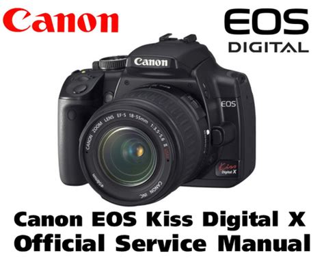 Operations Manual For Canon Eos Kiss X3
