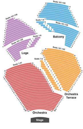 Orange County Performing Arts Center Seating Chart