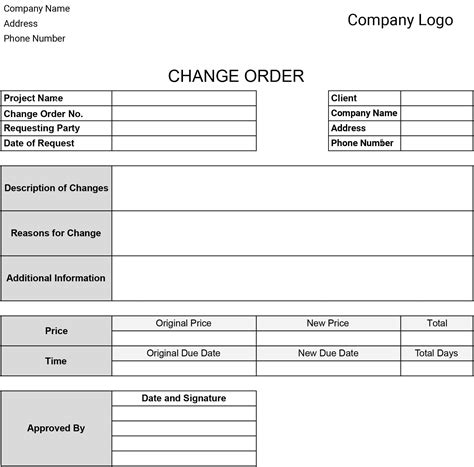 Order Of Services Template