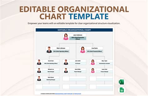 Organizational Chart Template Free Download Excel