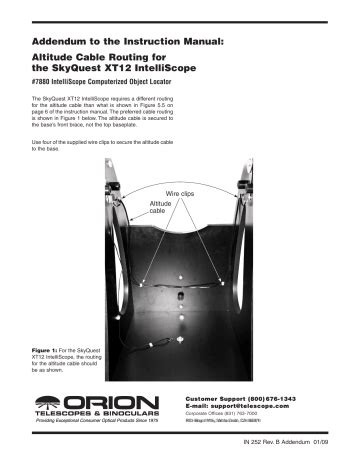 Orion Intelliscope Object Locator Manual