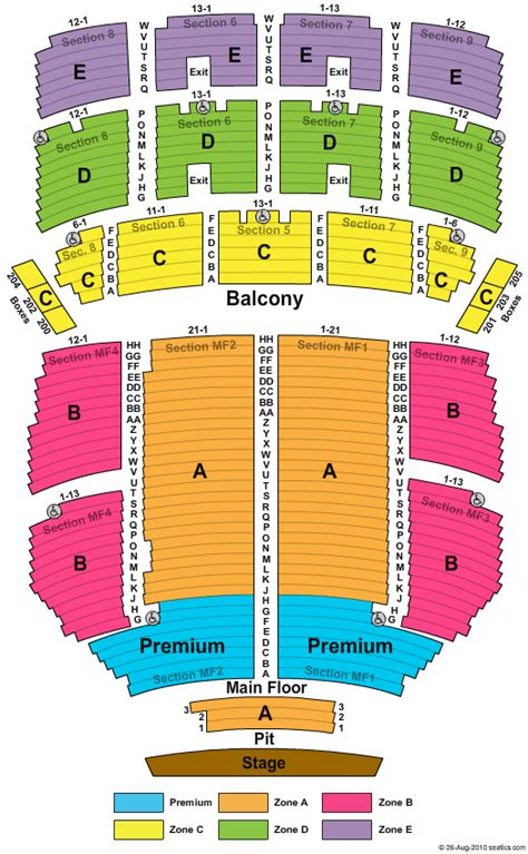 Orpheum Seating Chart Mn
